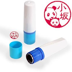 インク赤・ホルダーブルー