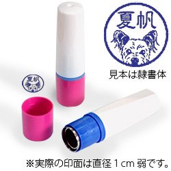 インク青・ホルダーピンク