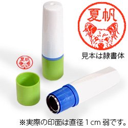 インク朱色・ホルダーグリーン